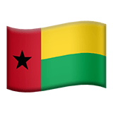 🇬🇼 Флаг: Гвинея-Бисау, смайлик от Apple