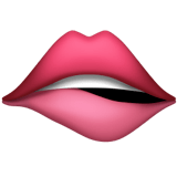 🫦 Biting Lip, Emoji by Apple