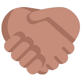 🤝🏽 Handshake: Medium Skin Tone, Emoji by Microsoft