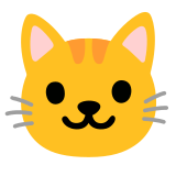 🐱 Katzengesicht Emoji von Google