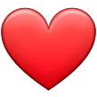 ❤️ Rotes Herz Emoji von Samsung