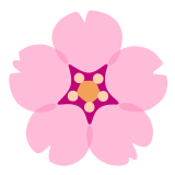 🌸 Fleur De Cerisier Emoji par Google