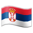 🇷🇸 Drapeau : Serbie Emoji par Samsung