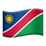 🇳🇦 Flagge: Namibia Emoji von Apple