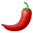 🌶️ Piment Rouge Emoji par Samsung
