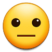 😐 Neutrales Gesicht Emoji von Samsung
