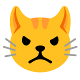 😾 Злой Кот, смайлик от Google