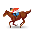 🏇 Horse Racing, Emoji by Samsung