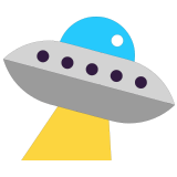 🛸 Fliegende Untertasse Emoji von Microsoft