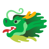 🐲 Drachengesicht Emoji von Google