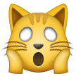 🙀 Erschöpfte Katze Emoji von Samsung