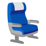 💺 Seat, Emoji by Google