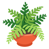 🪴 Topfpflanze Emoji von Google