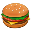 🍔 Гамбургер, смайлик от Samsung