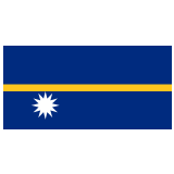 🇳🇷 Флаг: Науру, смайлик от Google
