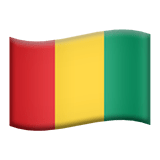 🇬🇳 Флаг: Гвинея, смайлик от Apple