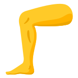 🦵 Нога, смайлик от Google