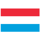 🇱🇺 Flagge: Luxemburg Emoji von Google