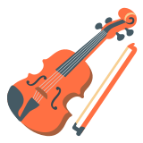 🎻 Скрипка, смайлик от Google