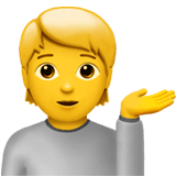 💁 Person Tipping Hand, Emoji by Apple