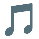 🎵 Musiknote Emoji von Google