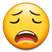 😩 Erschöpftes Gesicht Emoji von Samsung