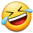 🤣 Sich Vor Lachen Auf Dem Boden Wälzen Emoji von Samsung