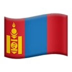 🇲🇳 Flagge: Mongolei Emoji von Microsoft