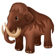 🦣 Mammut Emoji von Samsung