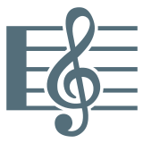 🎼 Musical Score, Emoji by Google