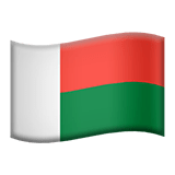 🇲🇬 Флаг: Мадагаскар, смайлик от Apple