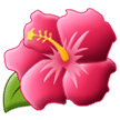 🌺 Hibiscus, Emoji by Samsung