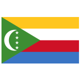 🇰🇲 Drapeau : Comores Emoji par Google