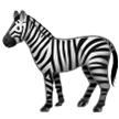 🦓 Zebra Emoji von Samsung