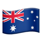 🇦🇺 Флаг: Австралия, смайлик от Microsoft
