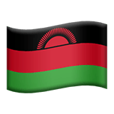 🇲🇼 Drapeau : Malawi Emoji par Apple