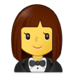 🤵‍♀️ Woman in Tuxedo, Emoji by Samsung