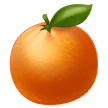 🍊 Tangerine, Emoji by Samsung
