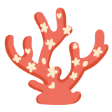 🪸 Coral, Emoji by Google