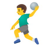 🤾‍♂️ Man Playing Handball, Emoji by Google
