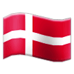 🇩🇰 Флаг: Дания, смайлик от Samsung