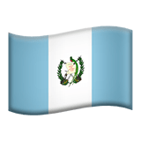 🇬🇹 Флаг: Гватемала, смайлик от Apple
