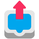📤 Outbox Tray, Emoji by Microsoft