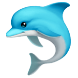 🐬 Delfin Emoji von Apple