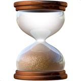 ⌛ Hourglass Done, Emoji by Apple