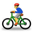 🚴‍♂️ Cycliste Homme Emoji par Samsung