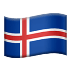 🇮🇸 Флаг: Исландия, смайлик от Microsoft