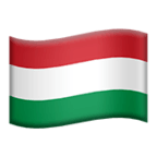 🇭🇺 Флаг: Венгрия, смайлик от Microsoft