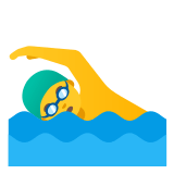 🏊‍♂️ Пловец, смайлик от Google