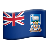 🇫🇰 Flagge: Falklandinseln Emoji von Apple